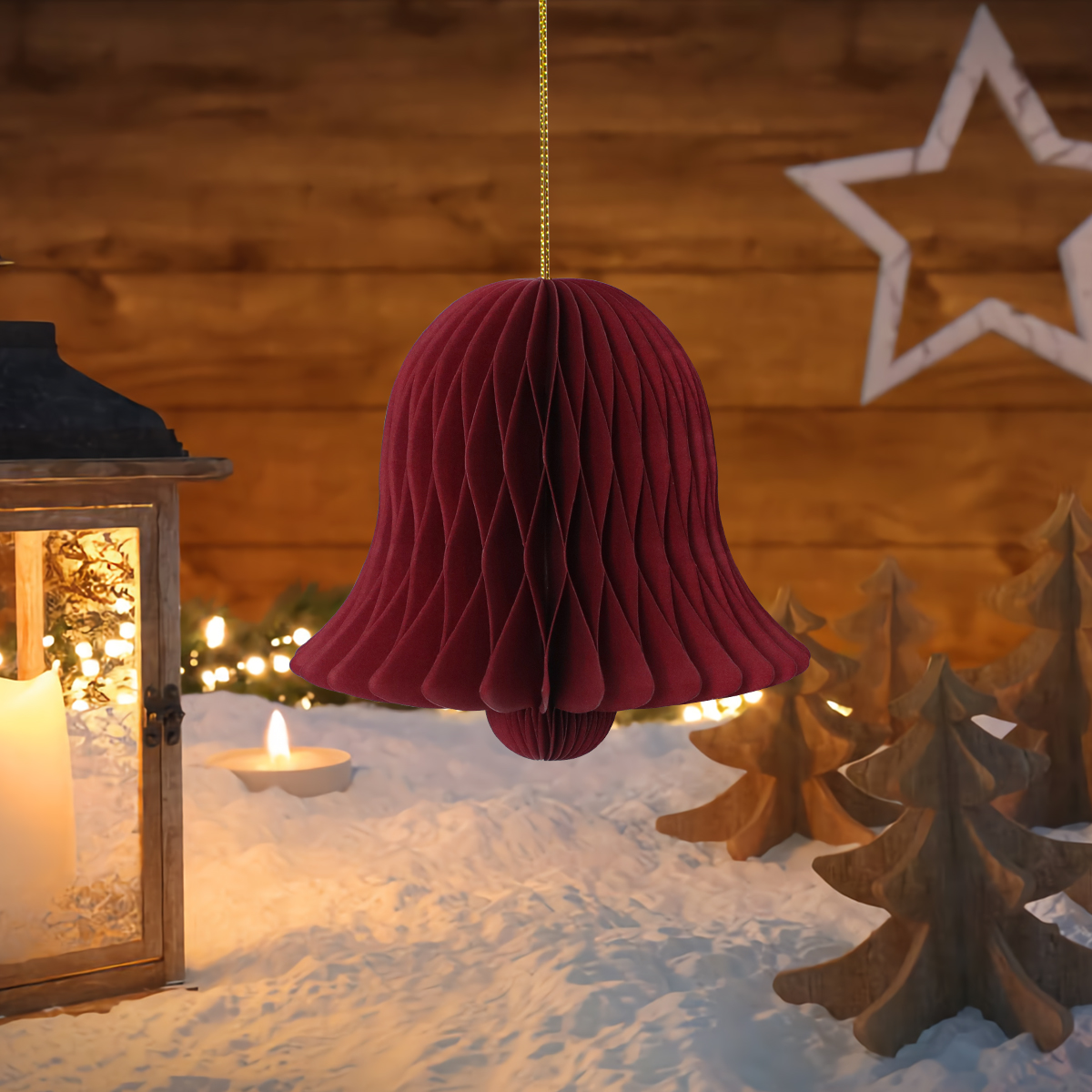Christmas Hanging Paper Honeycomb Ornaments Small Bell-03.jpg